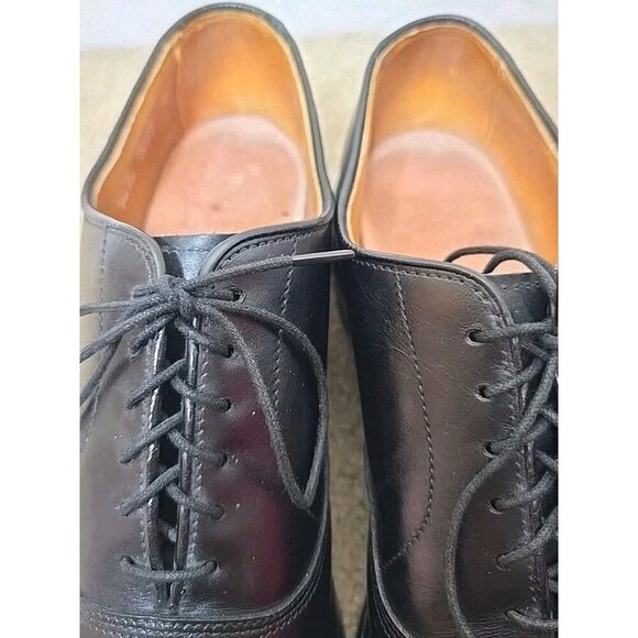 Allen Edmonds PARK AVENUE Cap-Toe Oxfords 9.5 A Black Made in USA